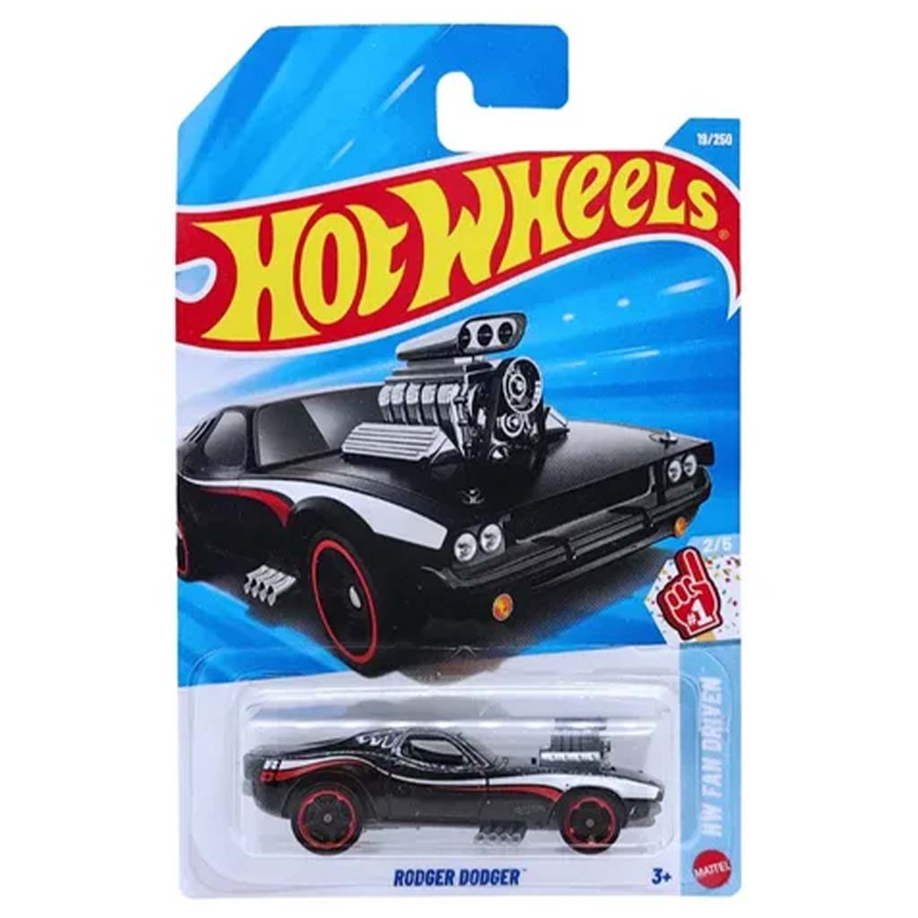 Hot Wheels: Rodger Dodger автомобил 1/64 – Mattel изображение 1