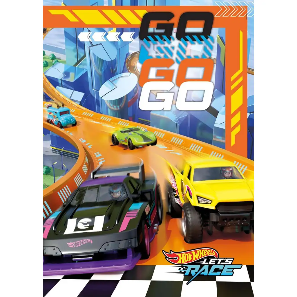 Hot Wheels състезание - 180 части супер пъзел - Clementoni изображение 2