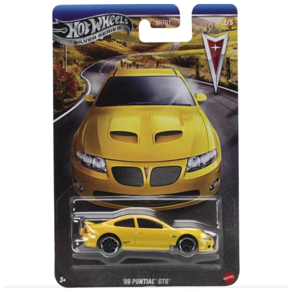 Hot Wheels Silver Series: '06 Pontiac GTO количка 1/64 изображение 1
