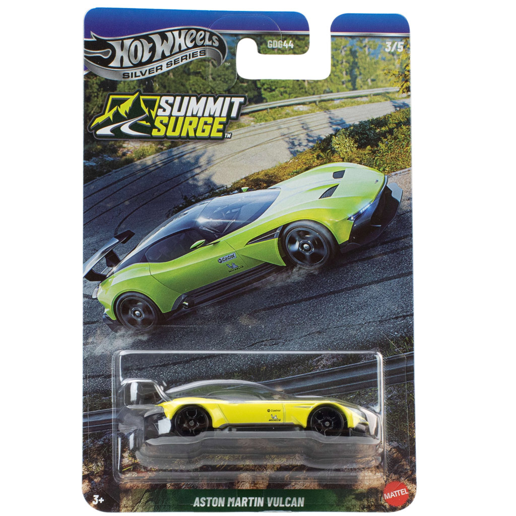 Hot Wheels Silver Series: Aston Martin Vulcan количка 1/64 - Mattel изображение 1