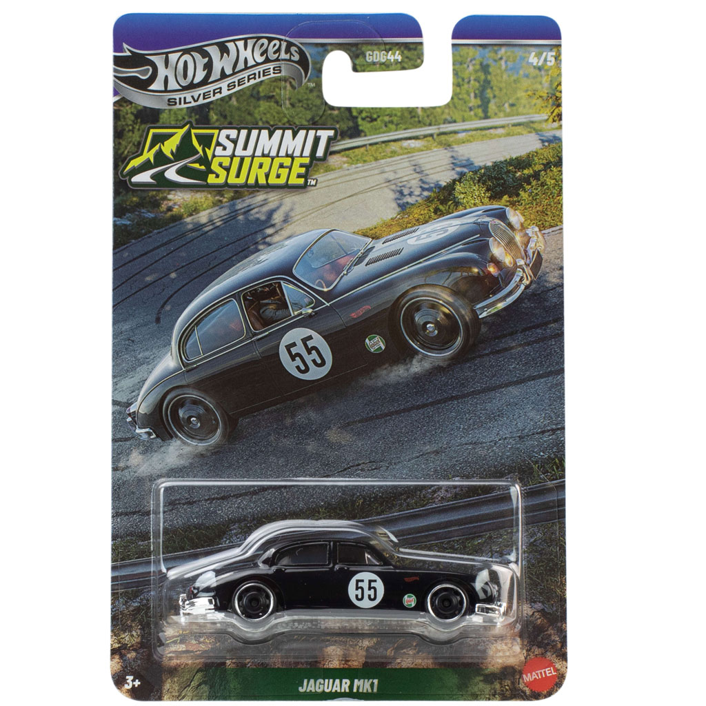 Hot Wheels Silver Series: Jaguar MK1 количка 1/64 - Mattel изображение 1