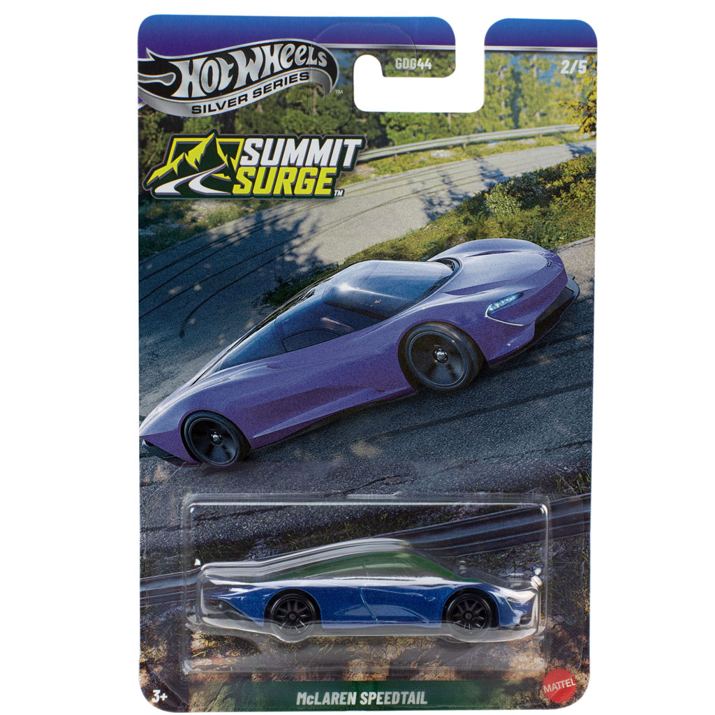 Hot Wheels Silver Series: McLaren Speedtail количка 1/64 - Mattel изображение 1