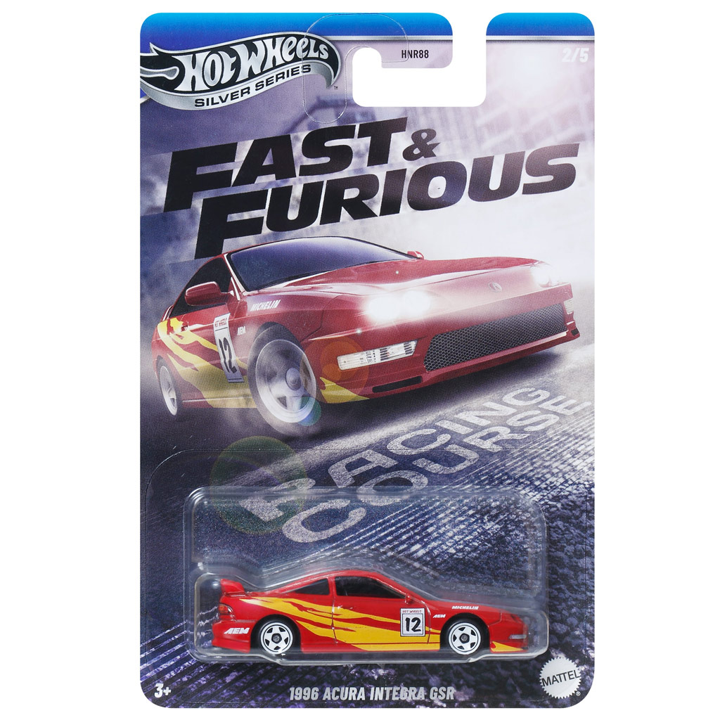 Hot Wheels: Смъртоносна надпревара 1996 Acura Integra GSR количка 1/64 - Mattel изображение 1