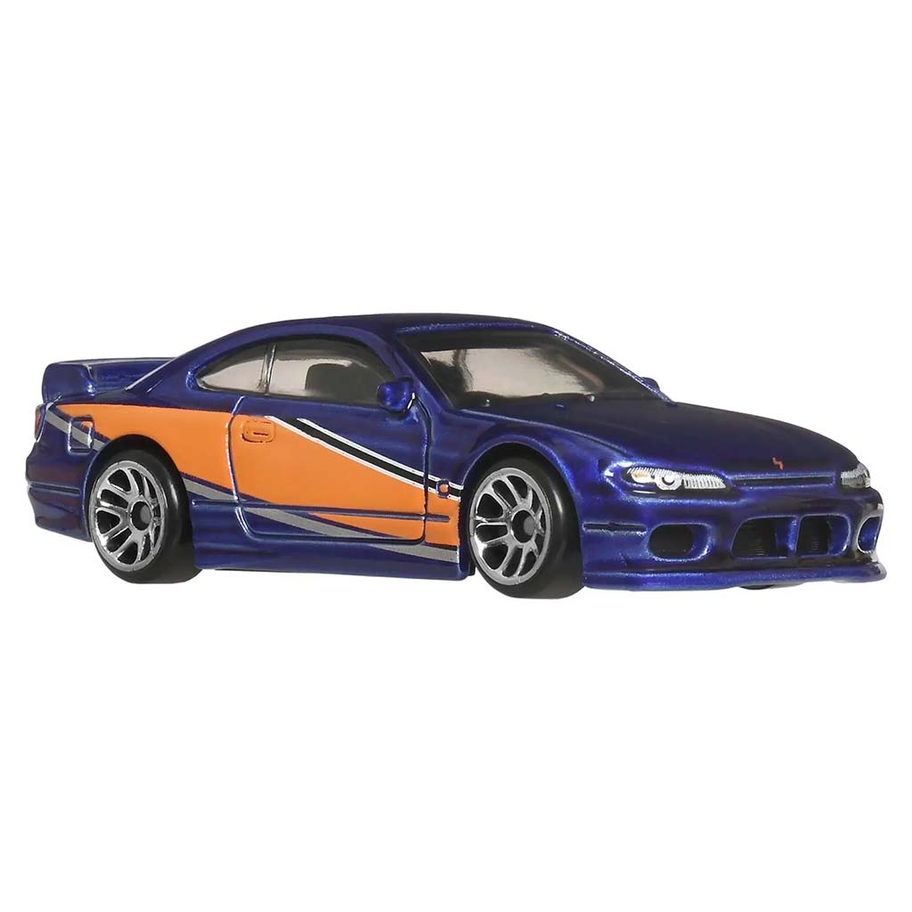 Hot Wheels: Смъртоносна надпревара Nissan Silvia S15 кола 1/64 - Mattel изображение 2