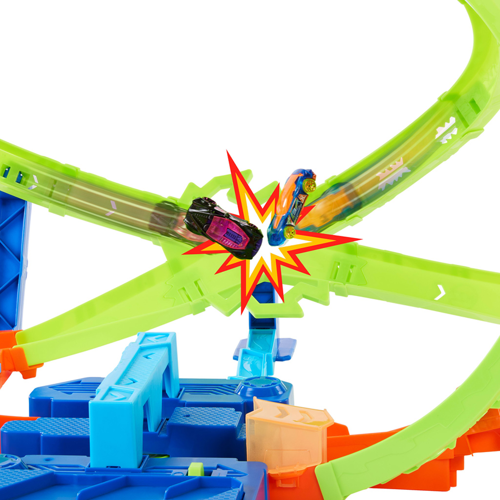Hot Wheels Stunt Tracks Каньонен автопът комплект - Mattel изображение 3
