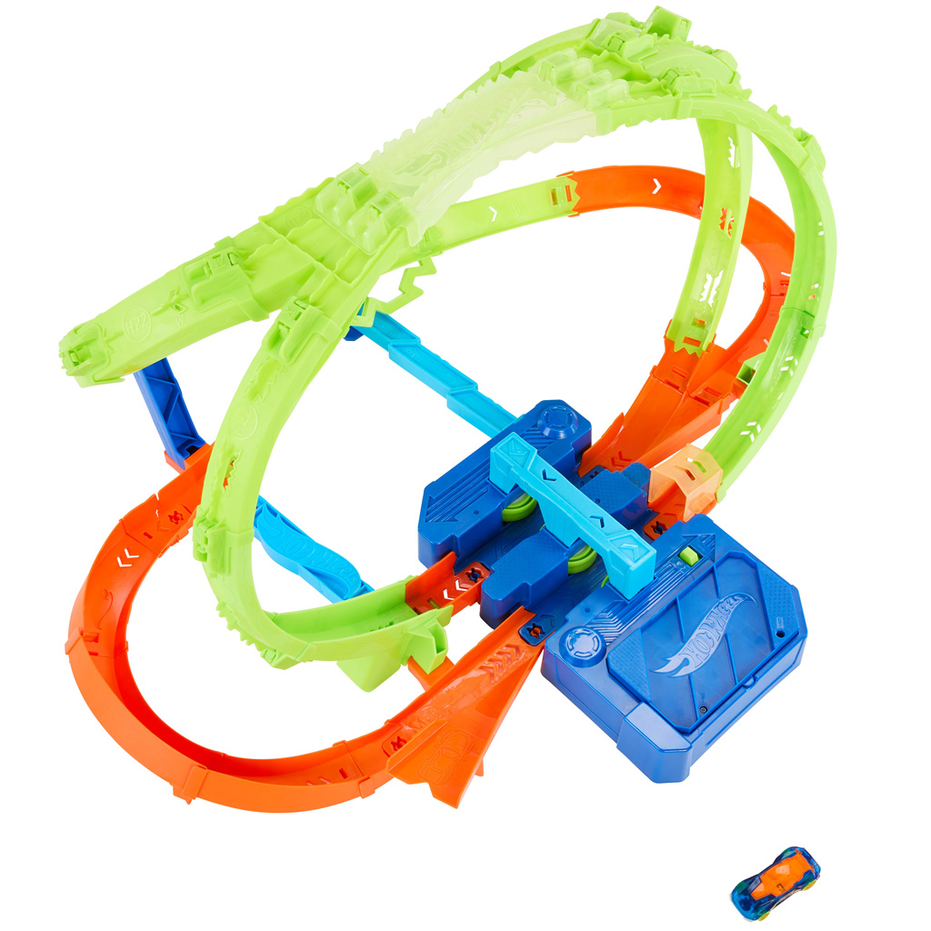 Hot Wheels Stunt Tracks Каньонен автопът комплект - Mattel изображение 4