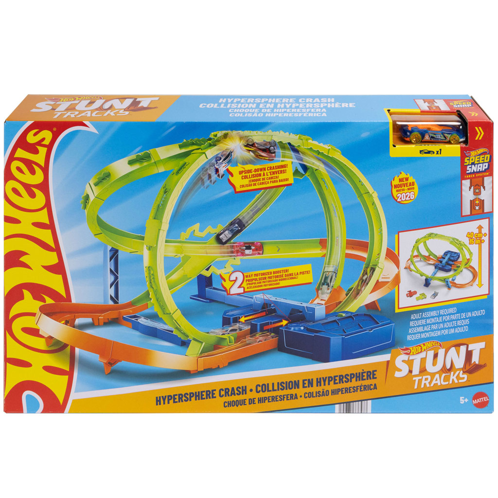 Hot Wheels Stunt Tracks Каньонен автопът комплект - Mattel изображение 1