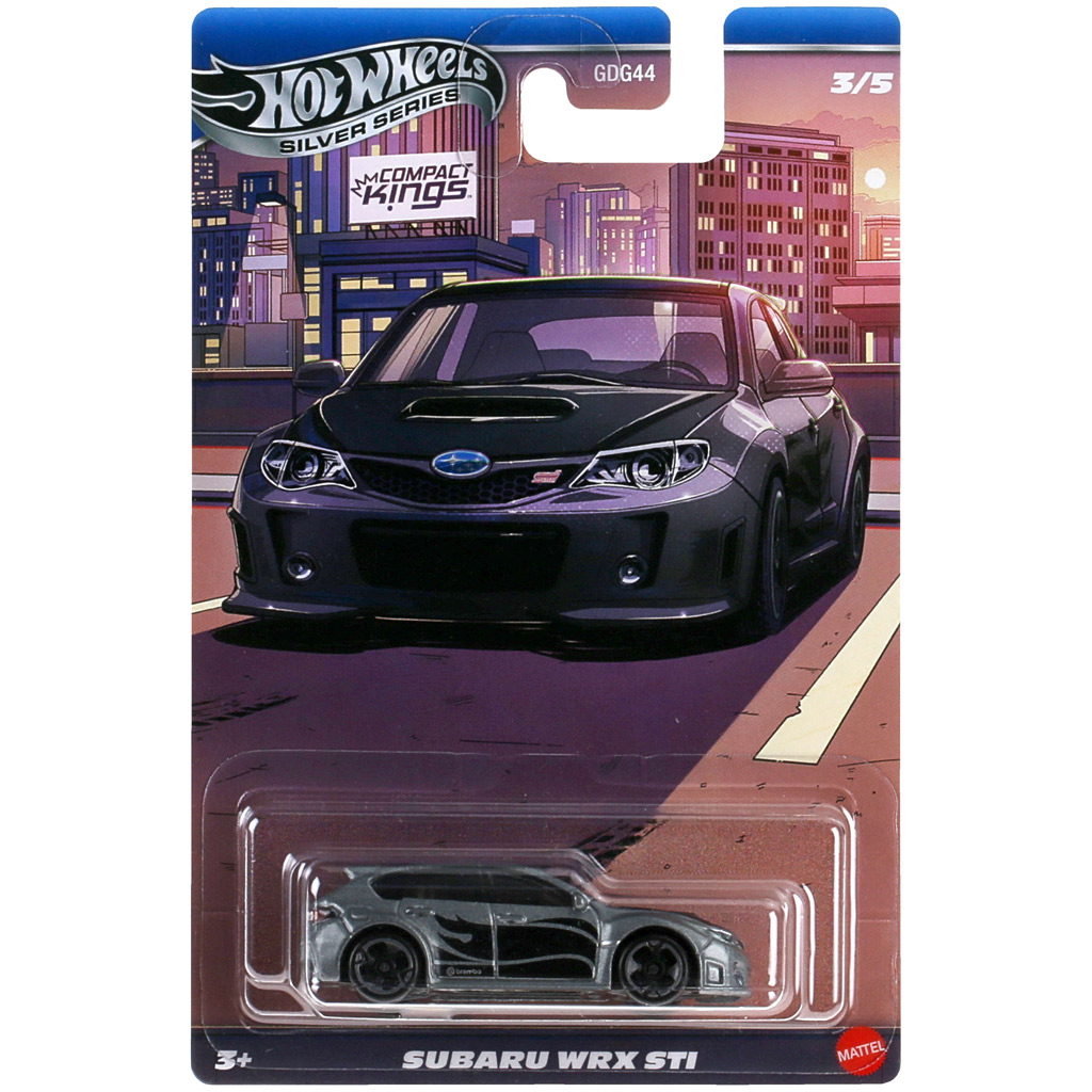 Hot Wheels: Subaru WRX STI класически количка 1/64 - Mattel изображение 1