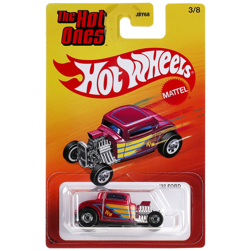 Hot Wheels: The Hot Ones '32 Ford малка кола 1/64 - Mattel изображение 1