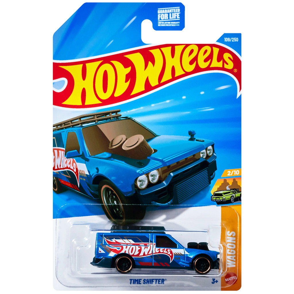Hot Wheels: Time Shifter синя количка 1/64 - Mattel изображение 1