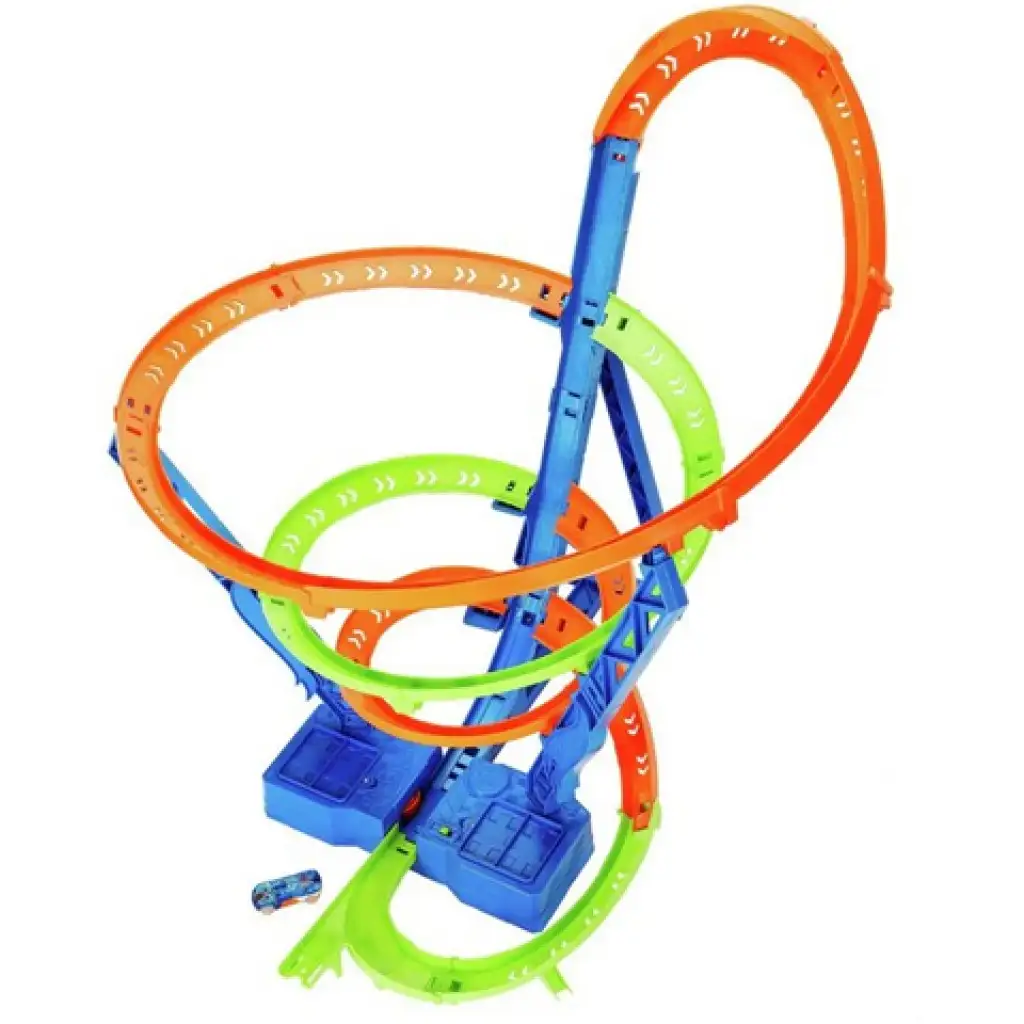 Hot Wheels Удивителен циклон комплект за игра - Mattel изображение 2