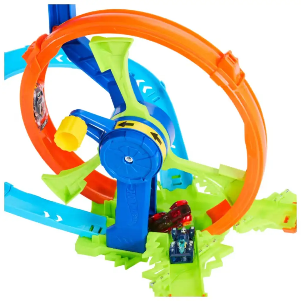 Hot Wheels: Удивителен турбиниран пистов комплект - Mattel изображение 3