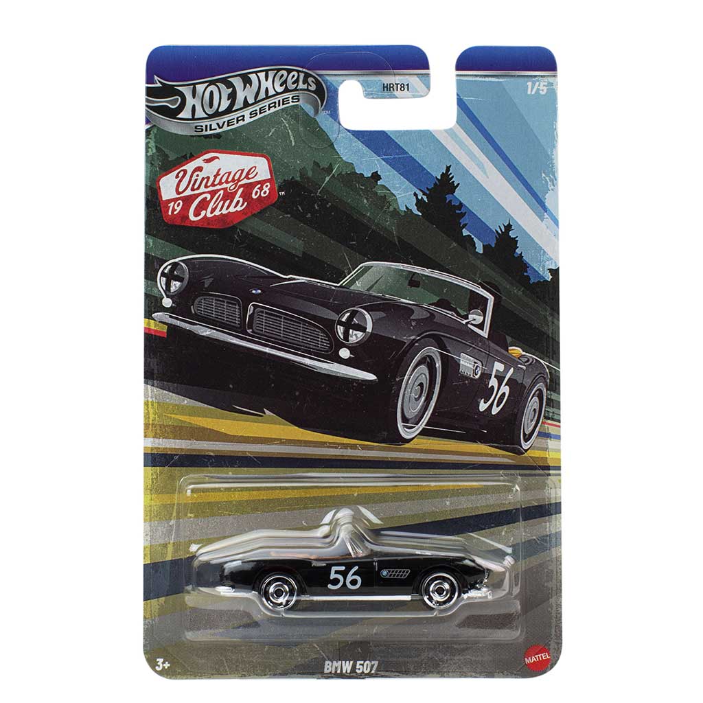 Hot Wheels: Vintage BMW 507 малка кола 1/64 - Mattel изображение 1