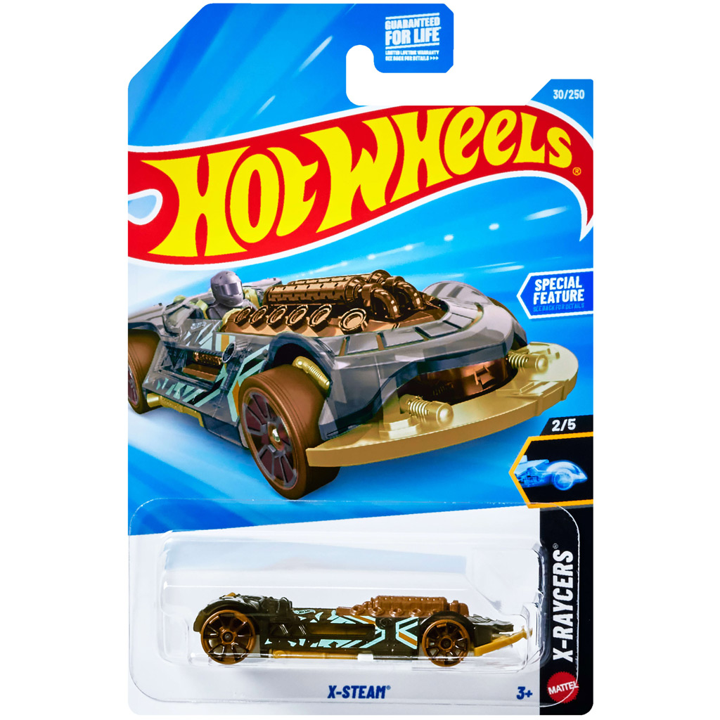 Hot Wheels: X-Steam малка кола 1/64 – Mattel изображение 1