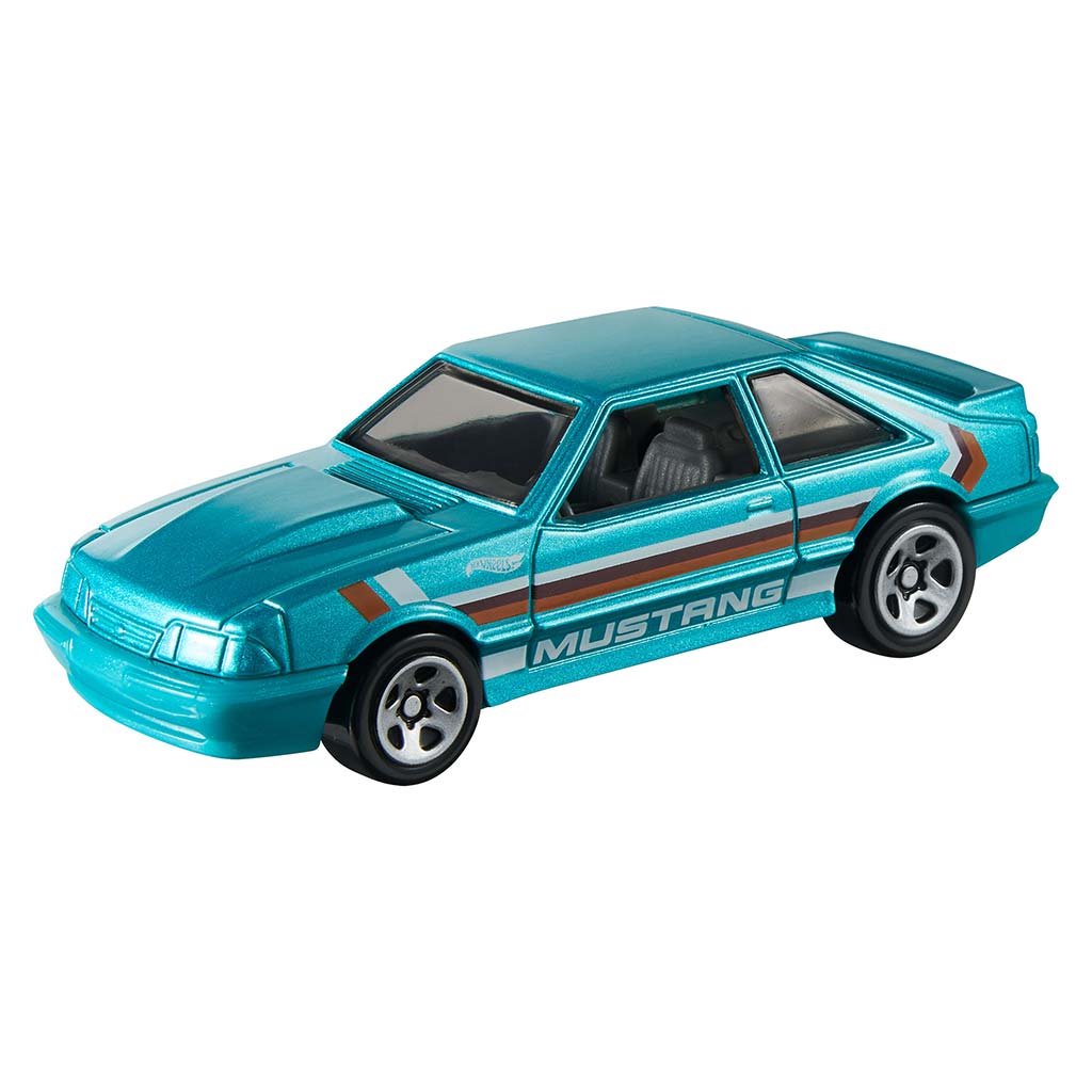 Hot Wheels XL: 1992 Ford Mustang Foxbody количка 1/43 – Mattel изображение 2
