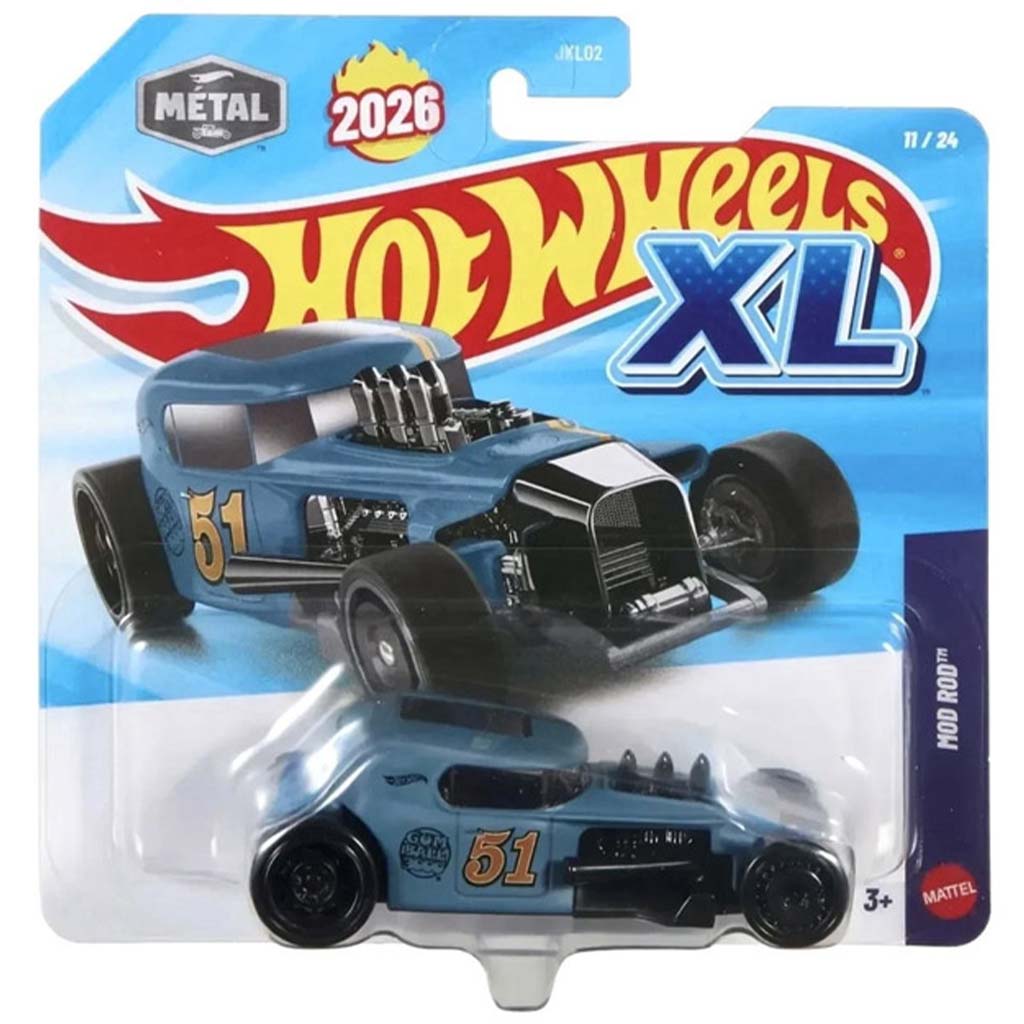 Hot Wheels XL: Mod Rod количка 1/43 – Mattel изображение 1