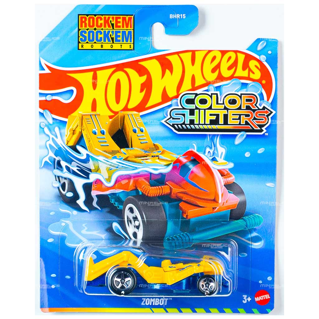 Hot Wheels: Зомбот цветоизменяща се количка 1/64 - Mattel изображение 1