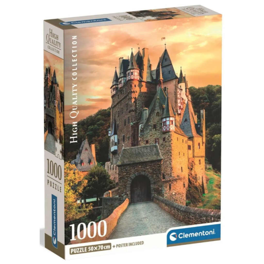 HQC Eltzi замък пъзел 1000 бр. - Clementoni изображение 1
