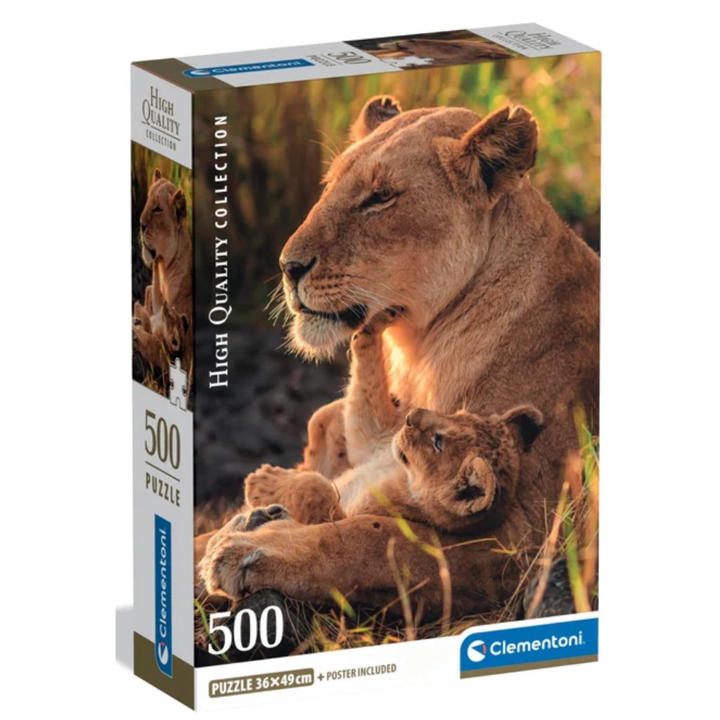 HQC Feline Love пъзел 500 части - Clementoni изображение 1