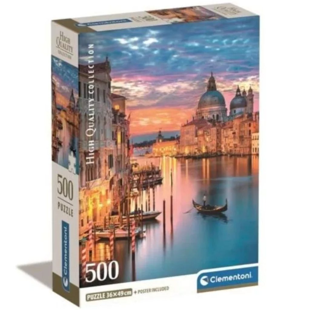 HQC Светлините на Венеция 500 части пъзел - Clementoni изображение 1