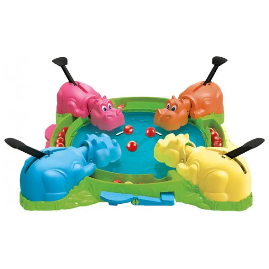 Hungry Hungry Hippos - Гладни хипопотами настолна игра - Hasbro изображение 2