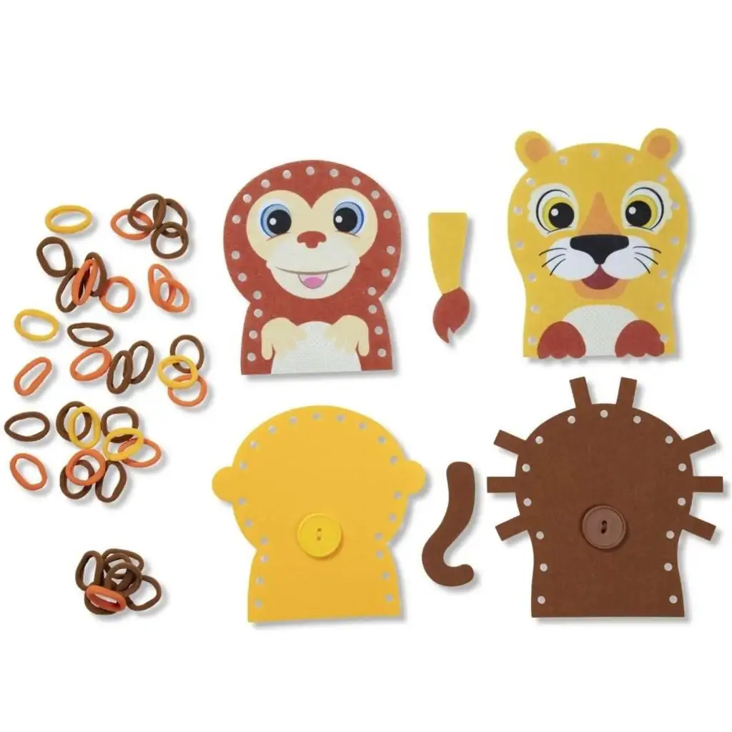 Hurkold! Животно кукла творчески комплект - Melissa & Doug изображение 5