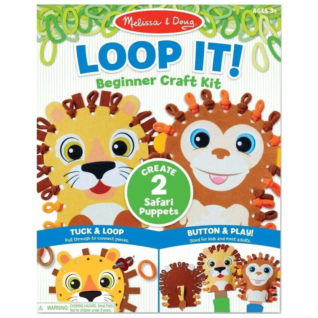 Hurkold! Животно кукла творчески комплект - Melissa & Doug изображение 1