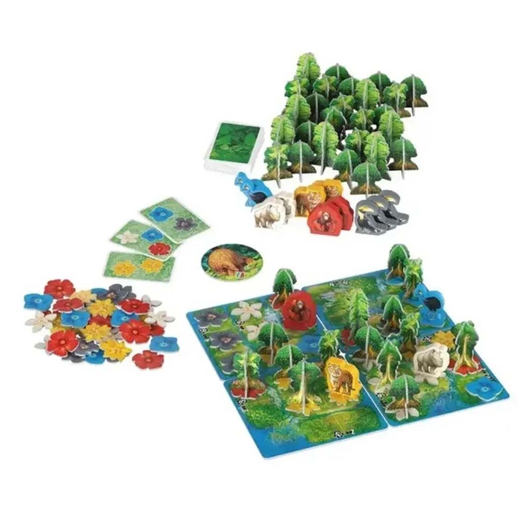 Hutan - Светът на дъждовните гори настолна игра изображение 2
