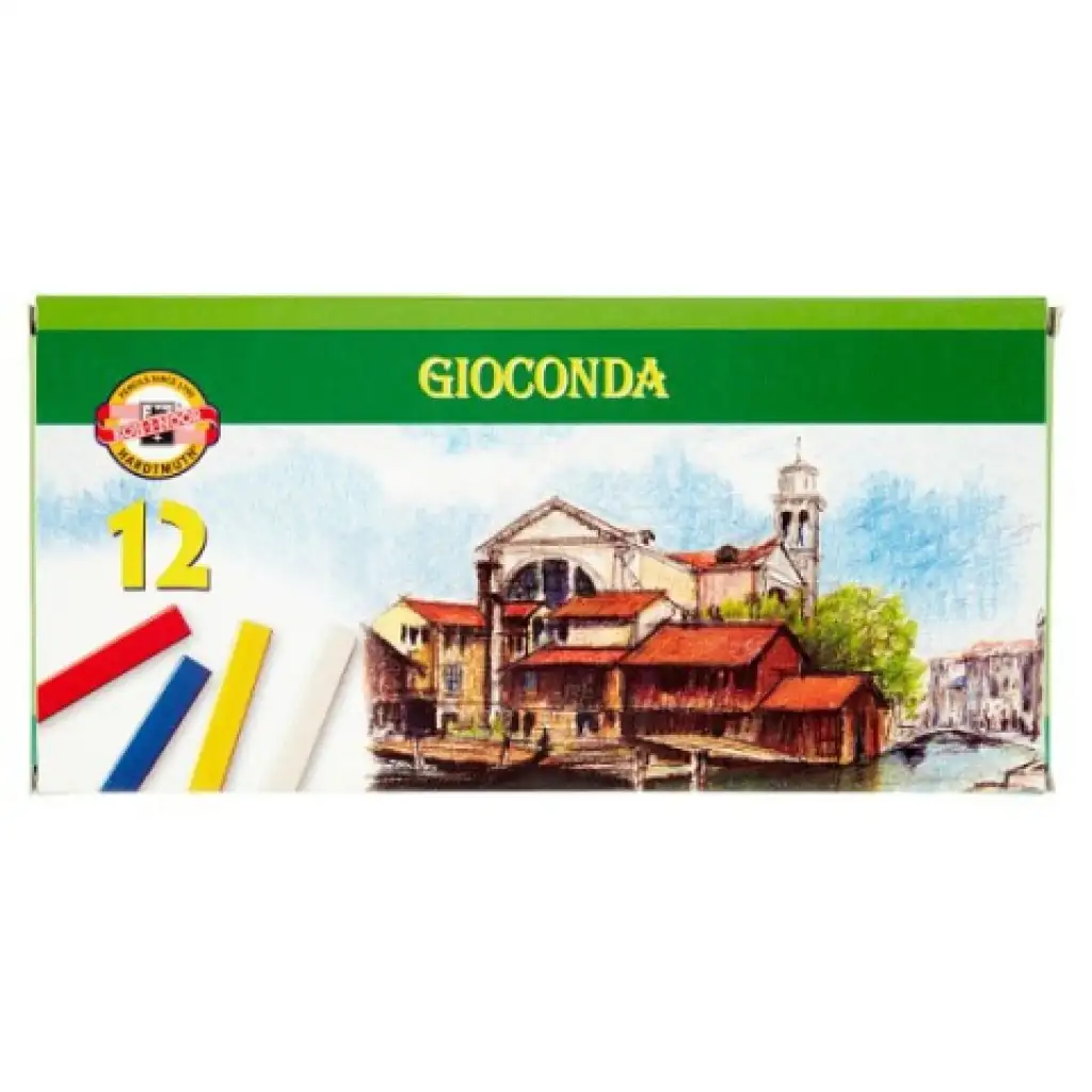 ICO: Gioconda маслени пастели 12бр. Koh-I-Noor изображение 2