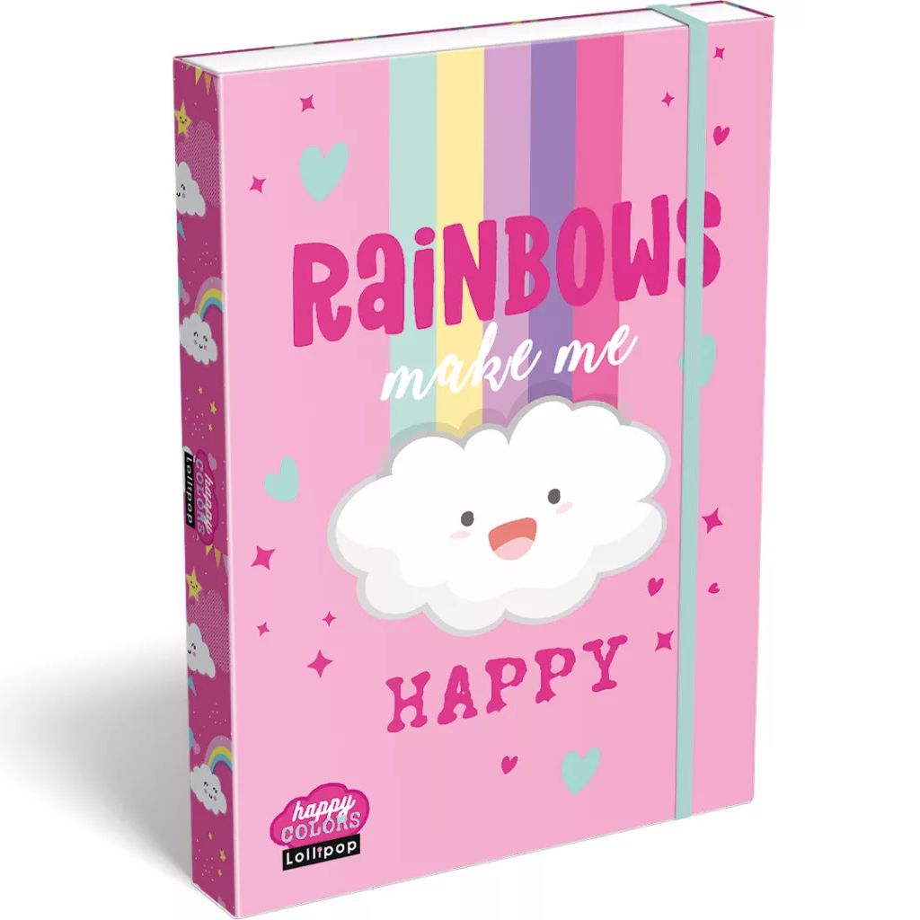 ICO: Lizzysuli Lollipop Rainbow гумиран кутия A/4 изображение 1