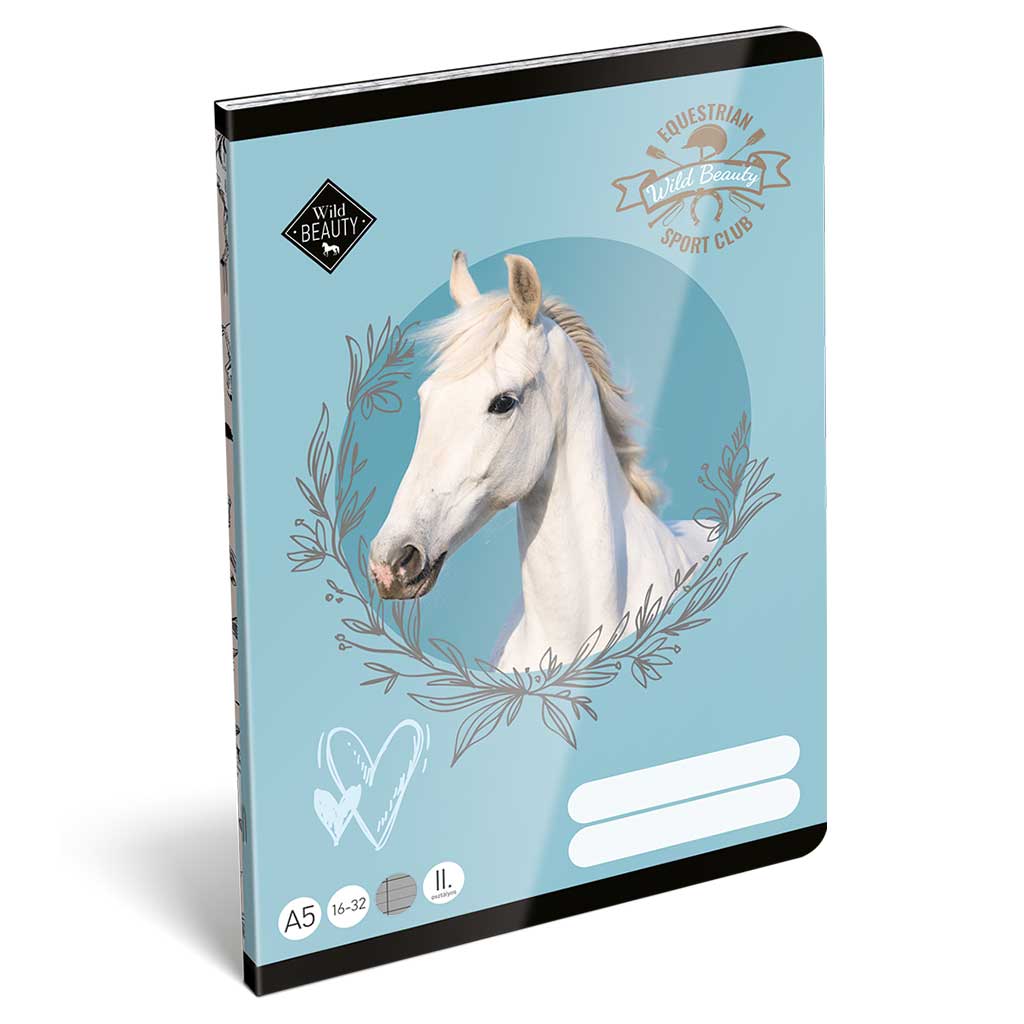 ICO: Lizzysuli Wild Beauty Sport Club 2. клас линеен тетрад изображение 1