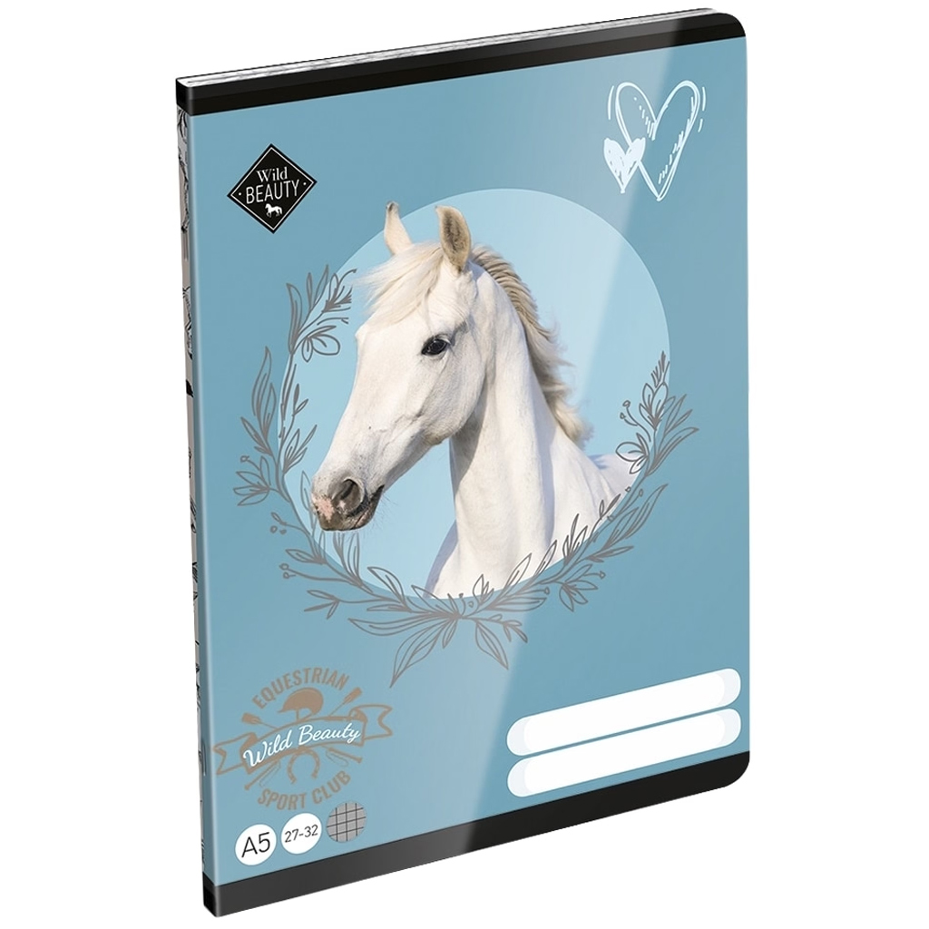 ICO: LizzySuli Wild Beauty Sport Club квадратен тетрадка A/5 27-32 изображение 1