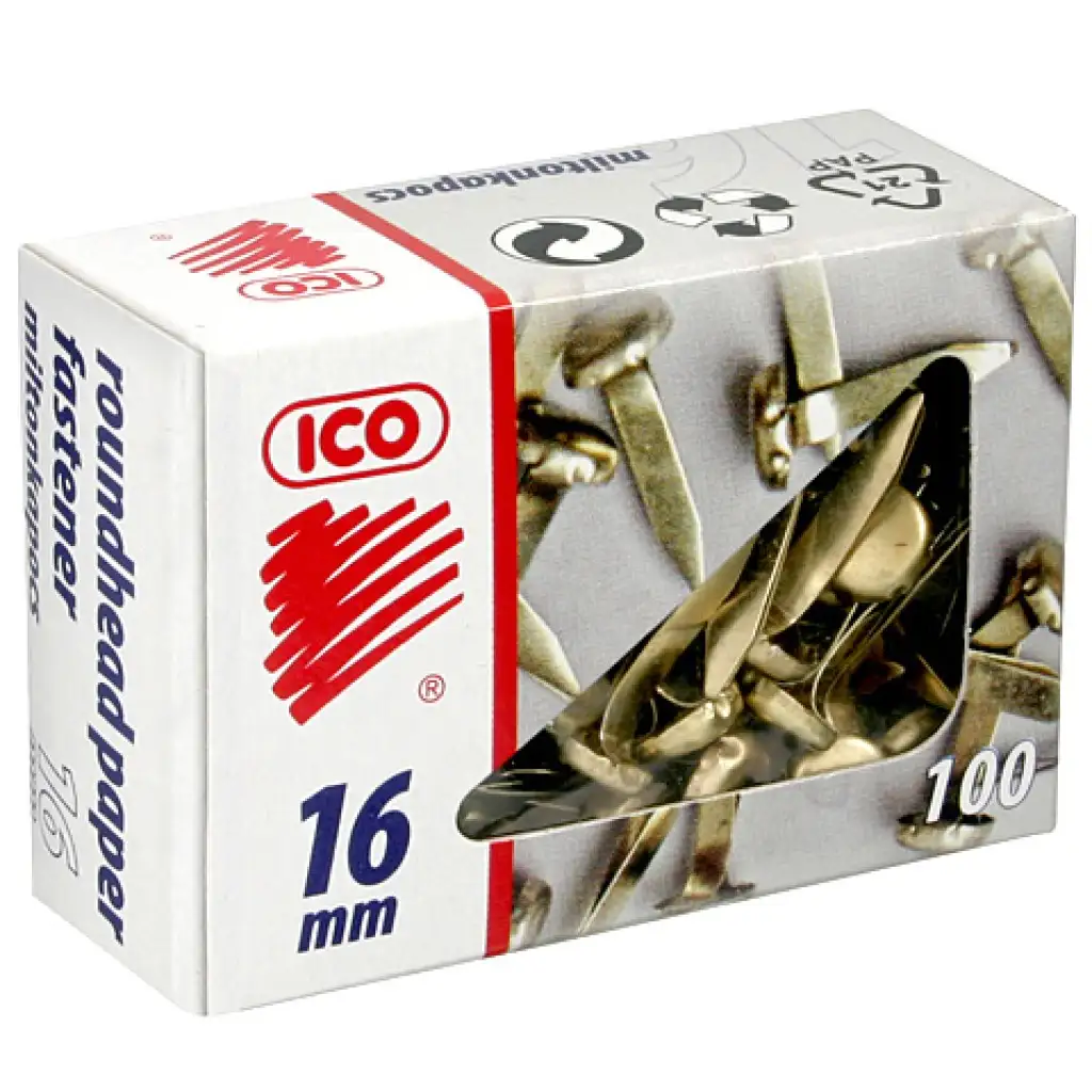 ICO: Milton щипка 16mm 100бр. изображение 1