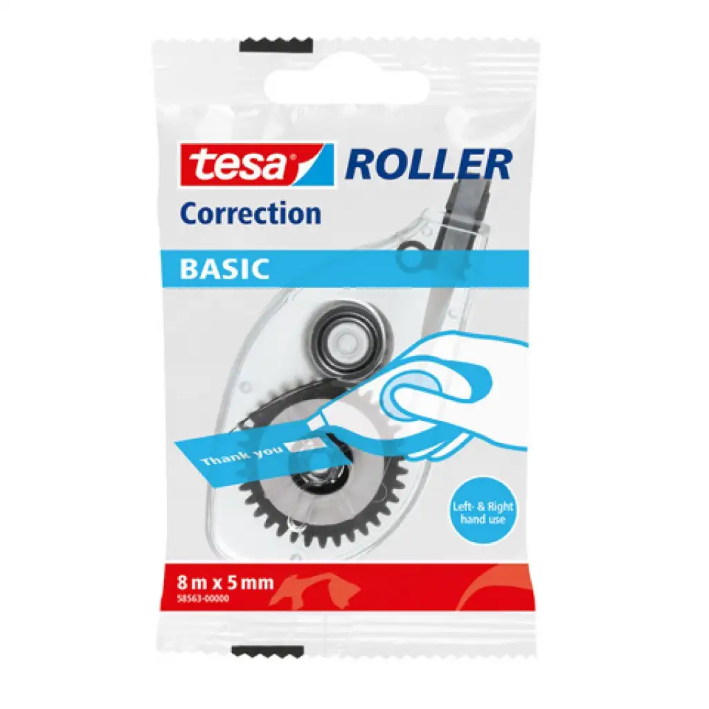 ICO: Tesa Basic 58563 коректорна ролка с покритие 5mm изображение 1