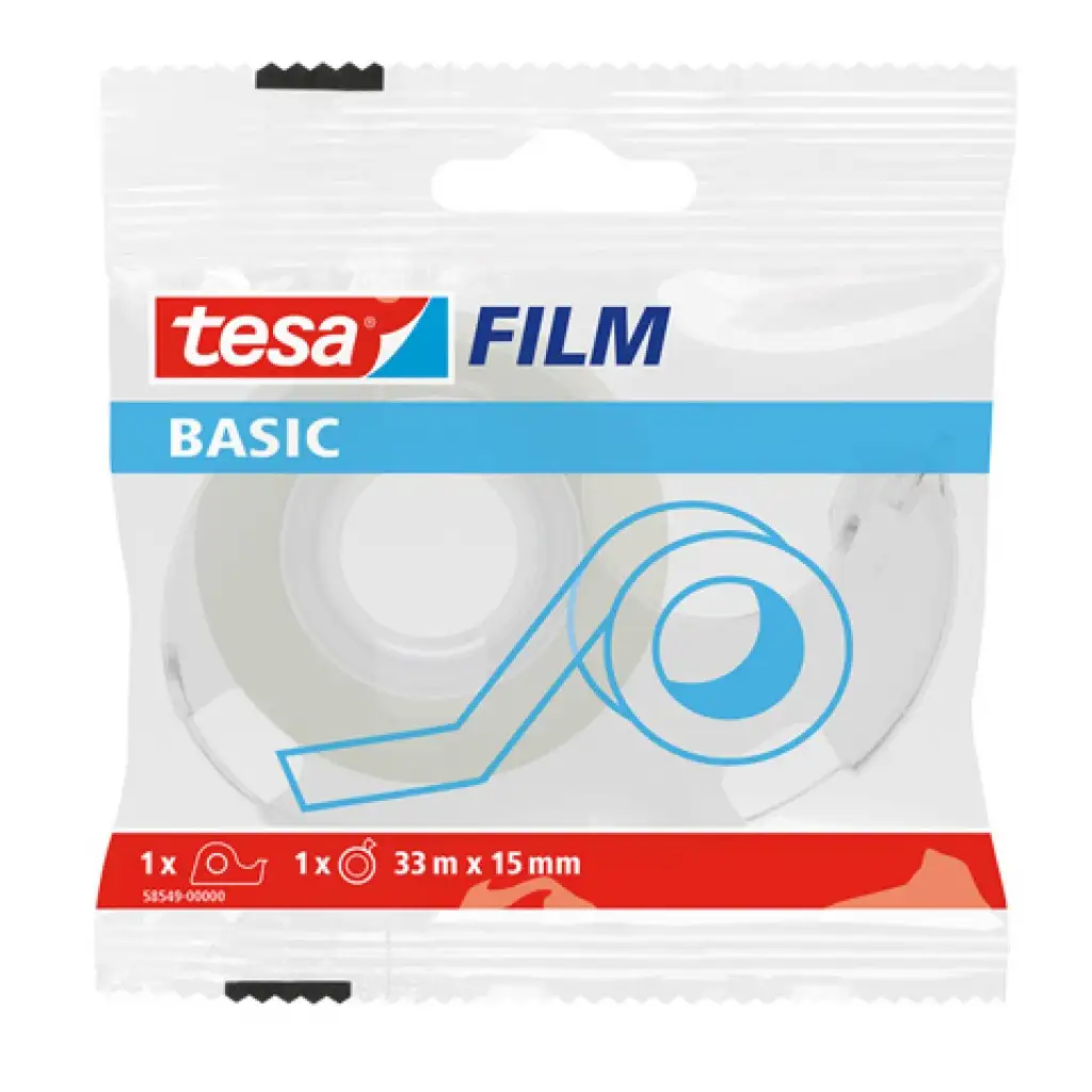 ICO: Tesa Basic лепяща лента 33mx15mm изображение 1
