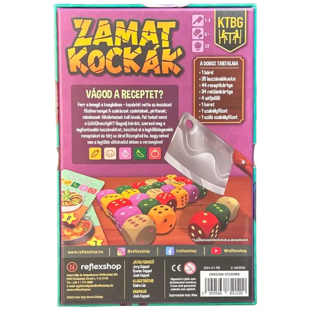 Игра на зарове Заматкокák изображение 3