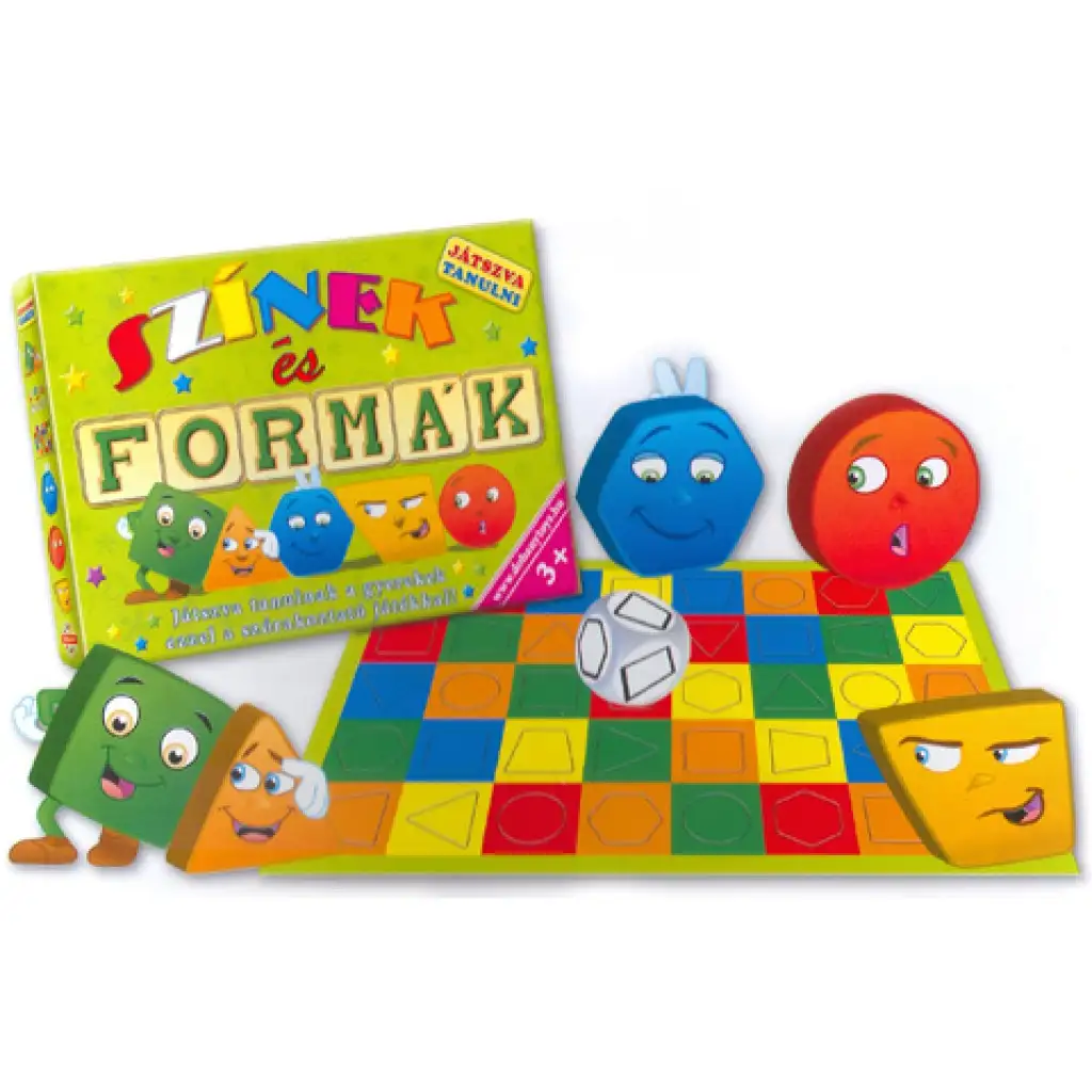 Игра за развитие на умения "Цветове и форми" - D-Toys изображение 1