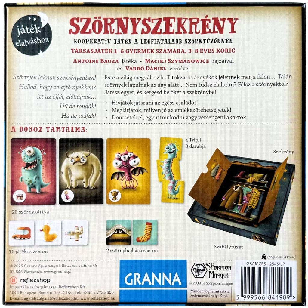 Играчка за настолна игра "Чудовищен гардероб" изображение 2