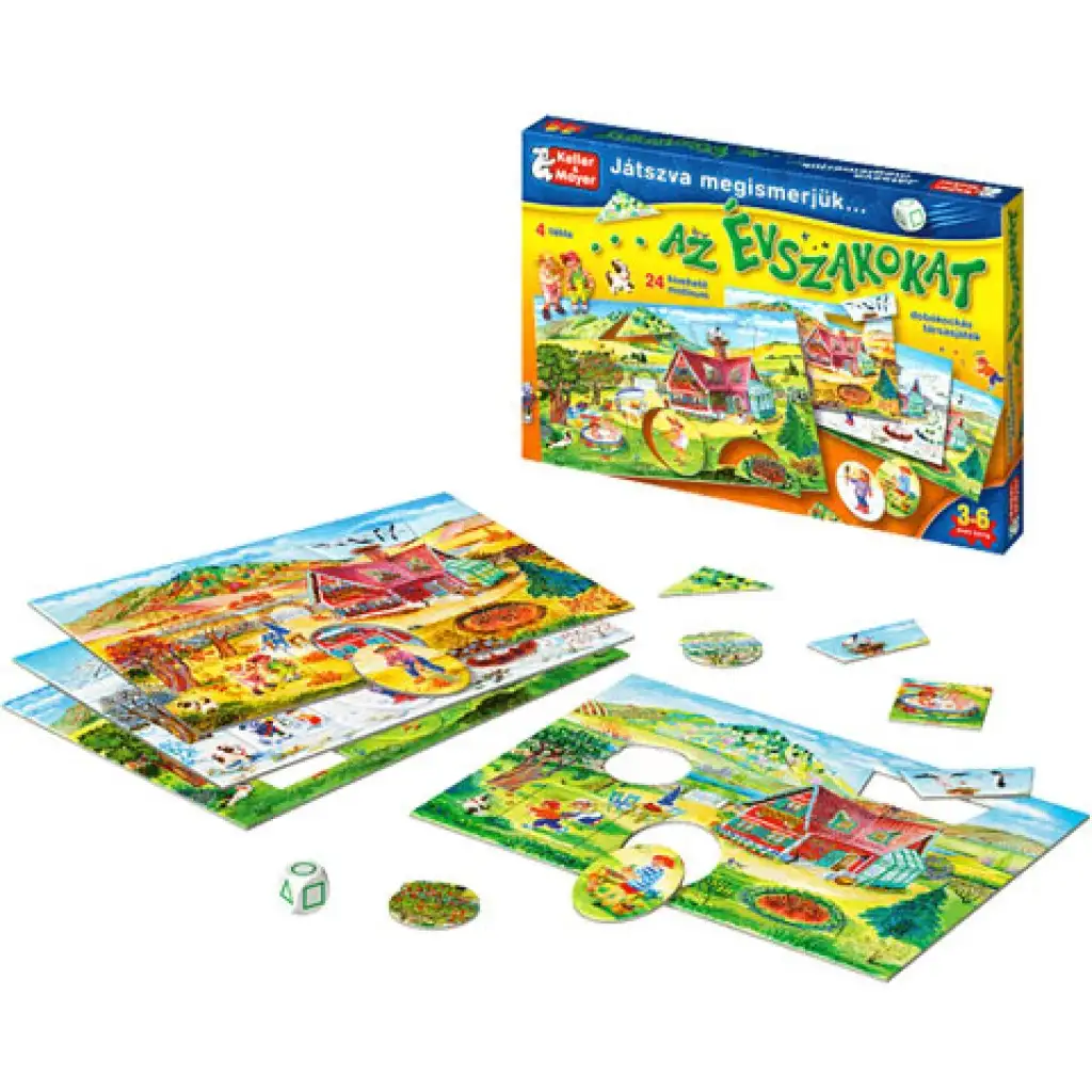 Играем и опознаваме сезоните настолна игра изображение 2