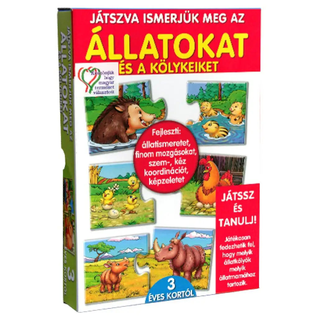 Играй и опознай животните и техните малки изображение 1