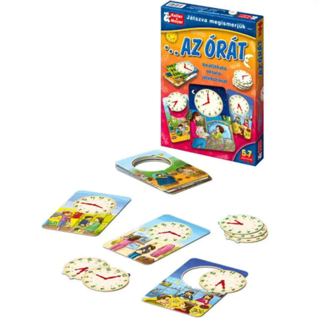 Играйки, опознаваме часовника настолна игра изображение 2