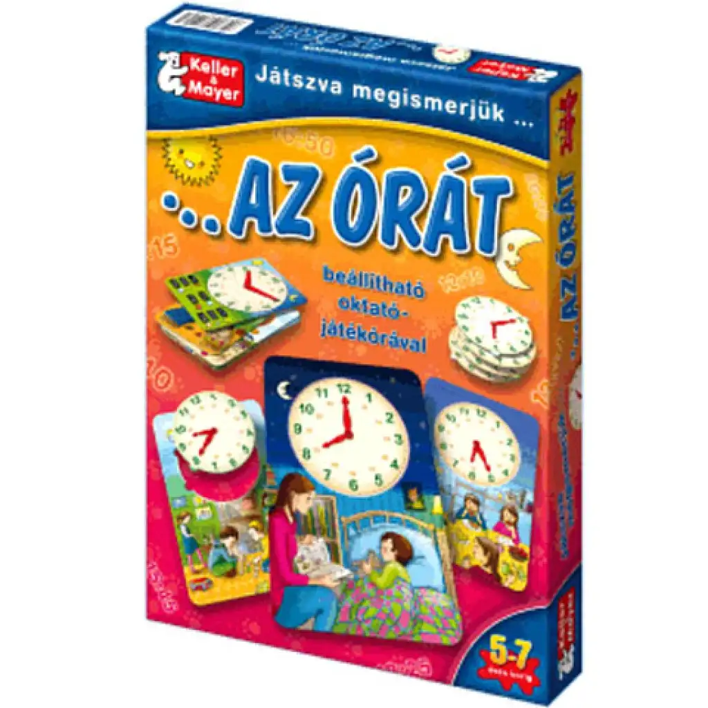 Играйки, опознаваме часовника настолна игра изображение 1