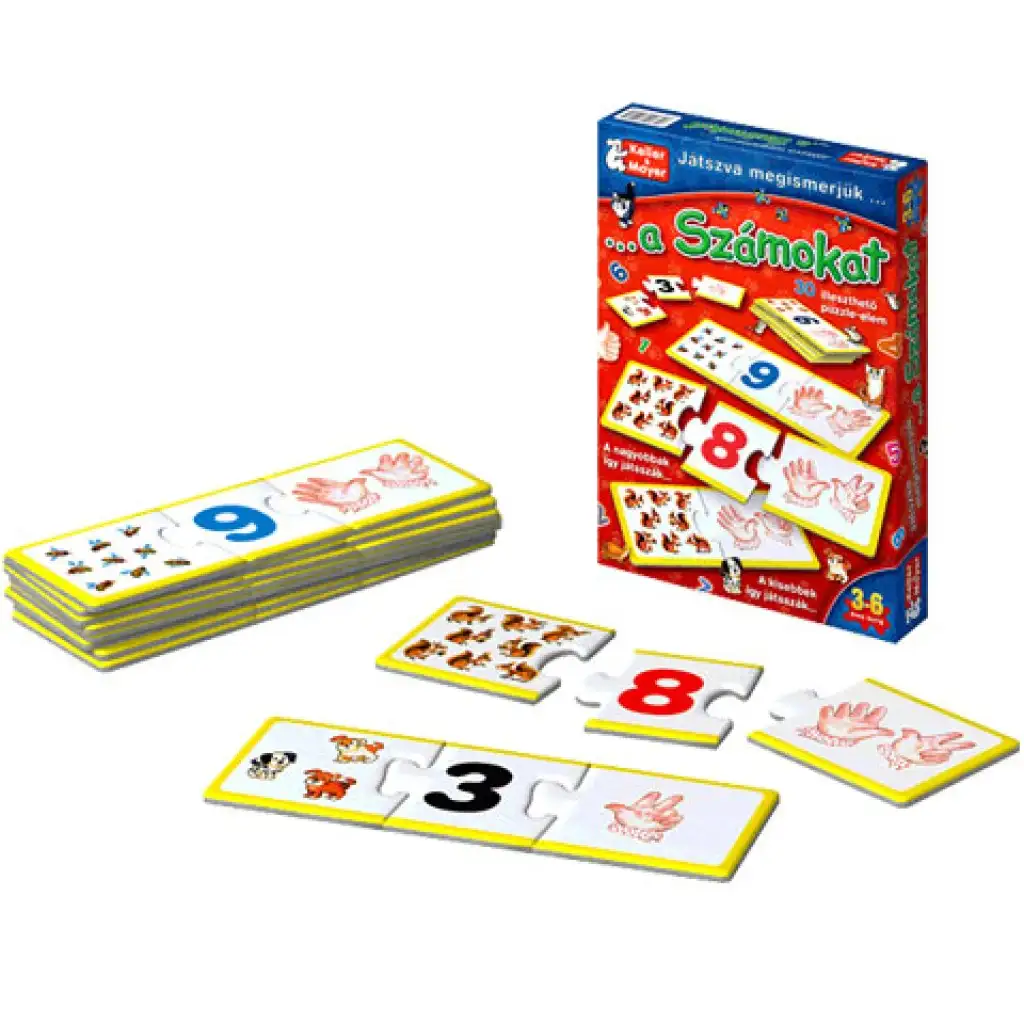Играейки, ще научим числата настолна игра изображение 2