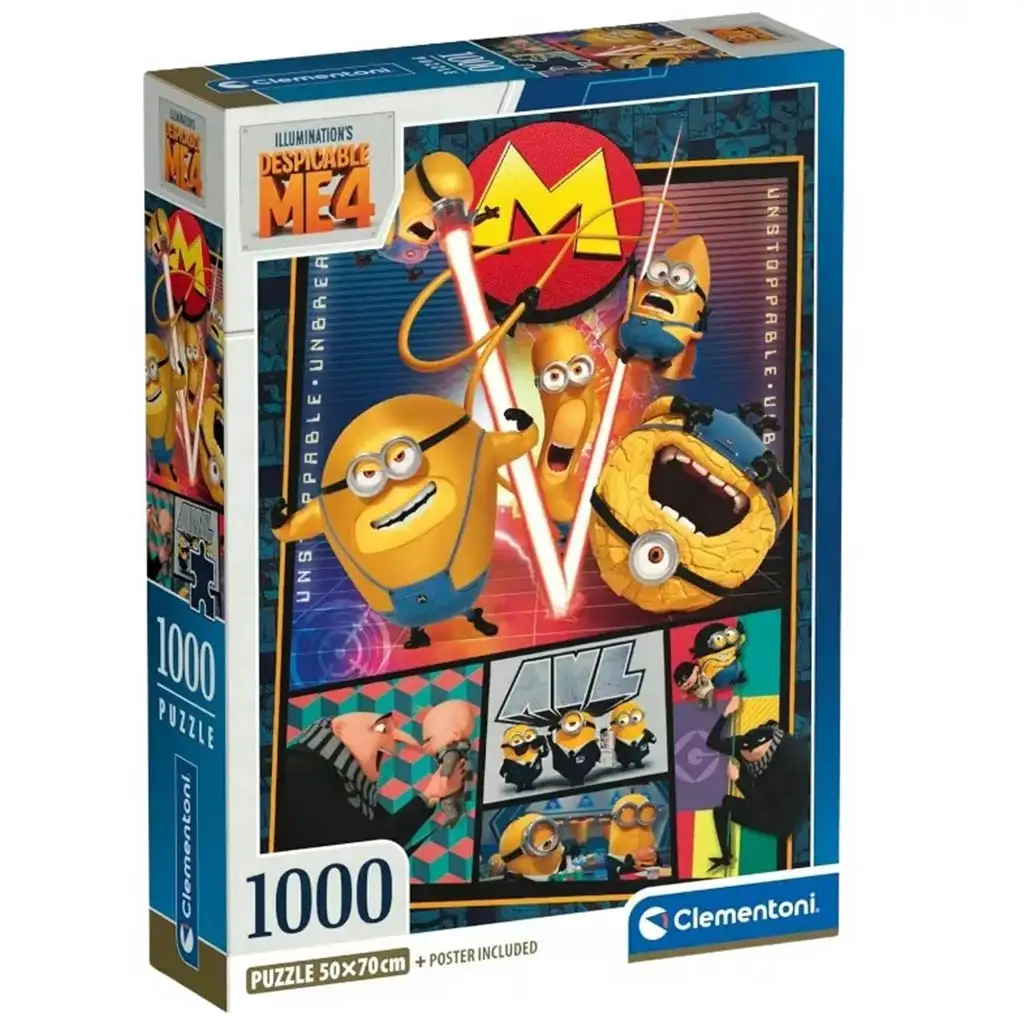 Illumination: Gru 1000 части пъзел 50x70см - Clementoni изображение 1