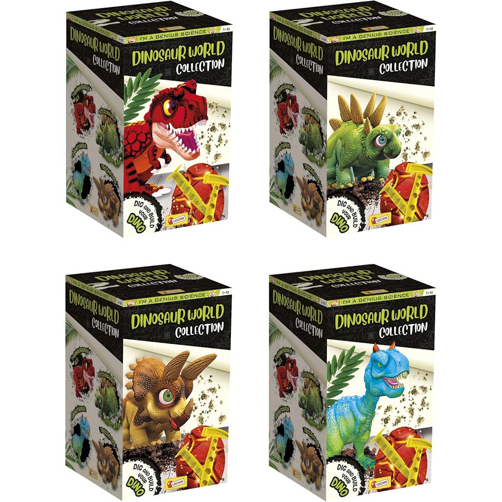 I'm Genius Dinosaur World колекционерски изненадващи динозаври в яйце - Lisciani изображение 1