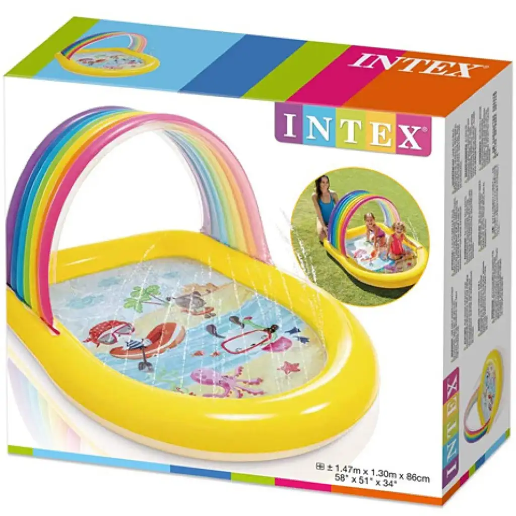 Intex: Дъга спрей басейн 147x130x86cm изображение 2