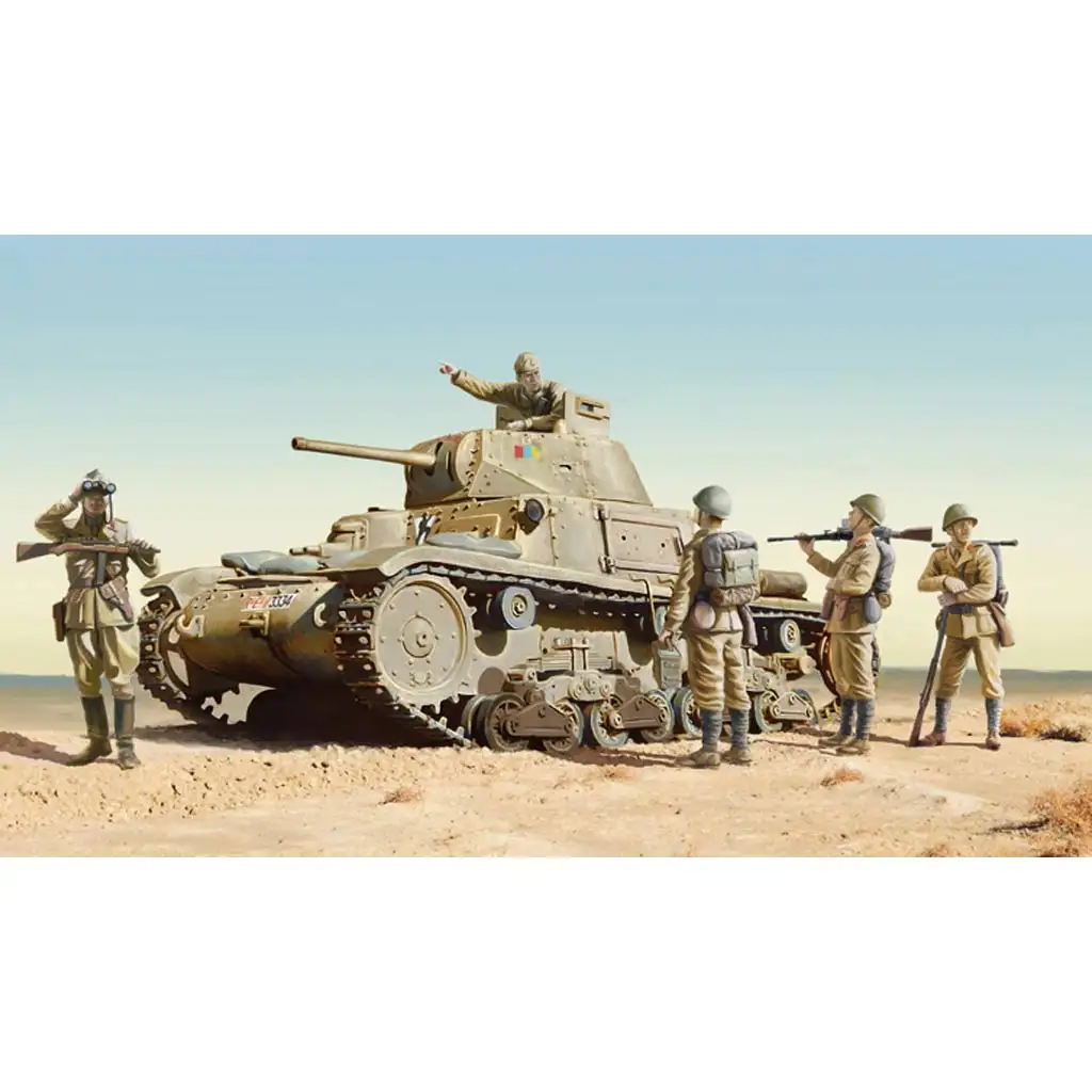 Italeri 1/35 Carro Armato M14/41 I Serie танков модел изображение 9
