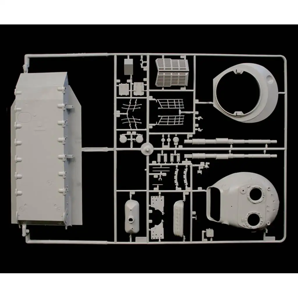 Italeri 1/35 Leopard 1A5 танков модел изображение 6