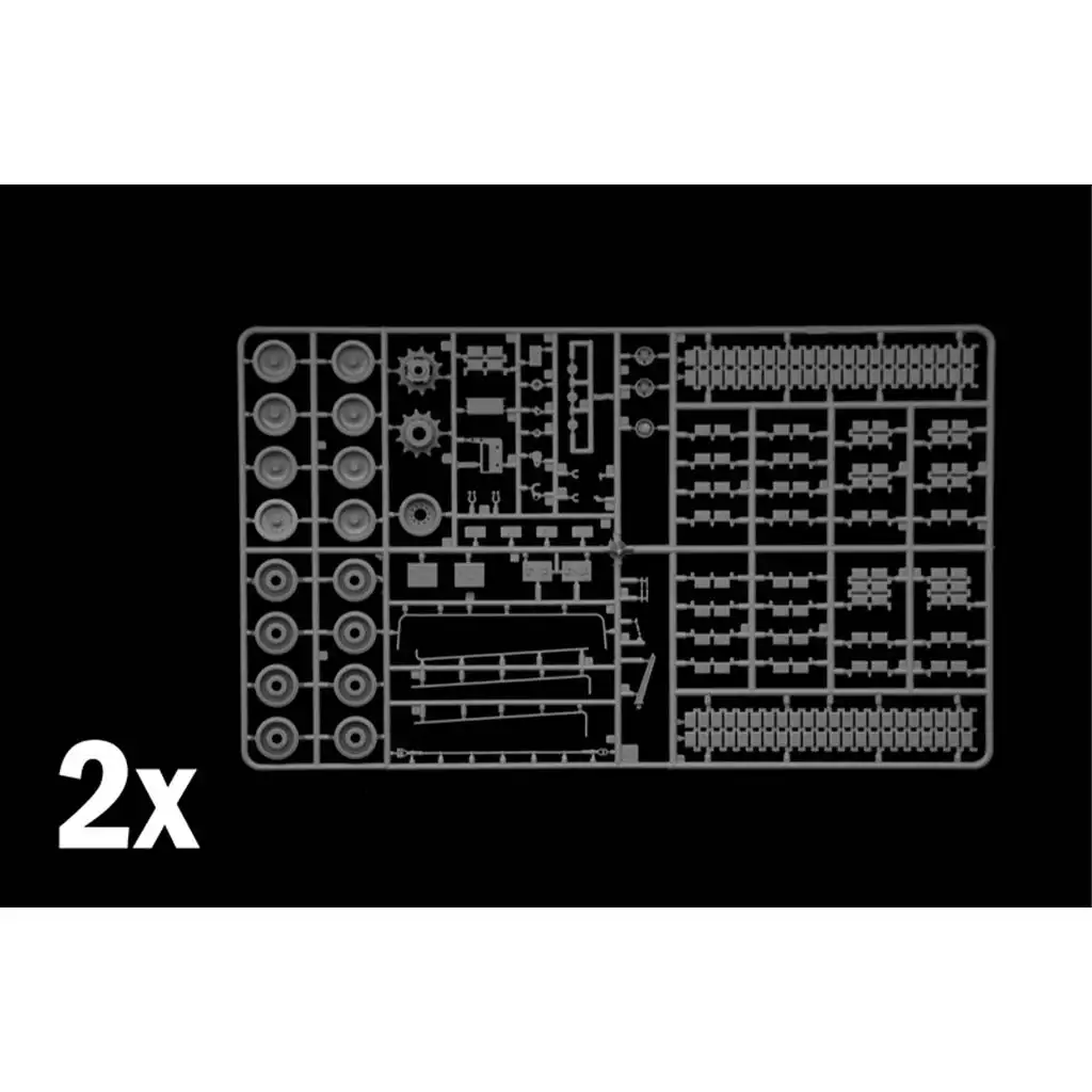 Italeri 1/35 M1A1 Abrams танк модел изображение 8