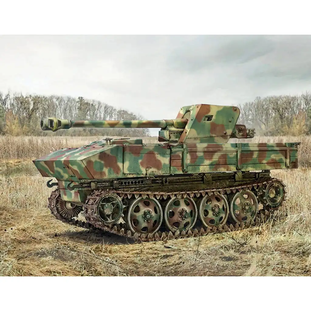 Italeri: 1/35 RSO/PaK 40 танк-ловец модел изображение 8
